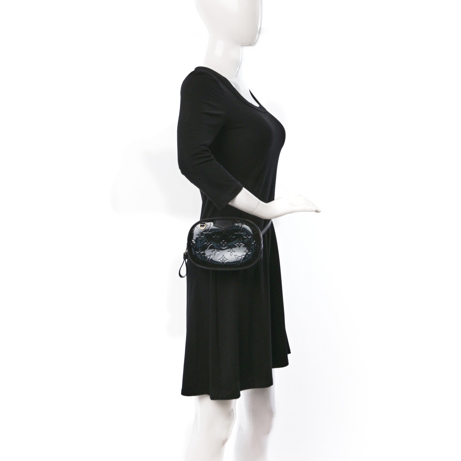 Louis Vuitton Vernis Belt Bag Black 2 of 8