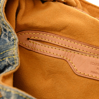 Louis Vuitton Denim Sac a Dos Backpack GM Blue 17 of 18