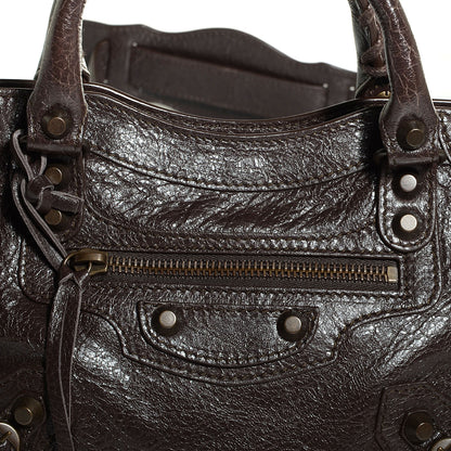 Balenciaga Agneau Classic Hardware Mini City Charbon 13 of 13