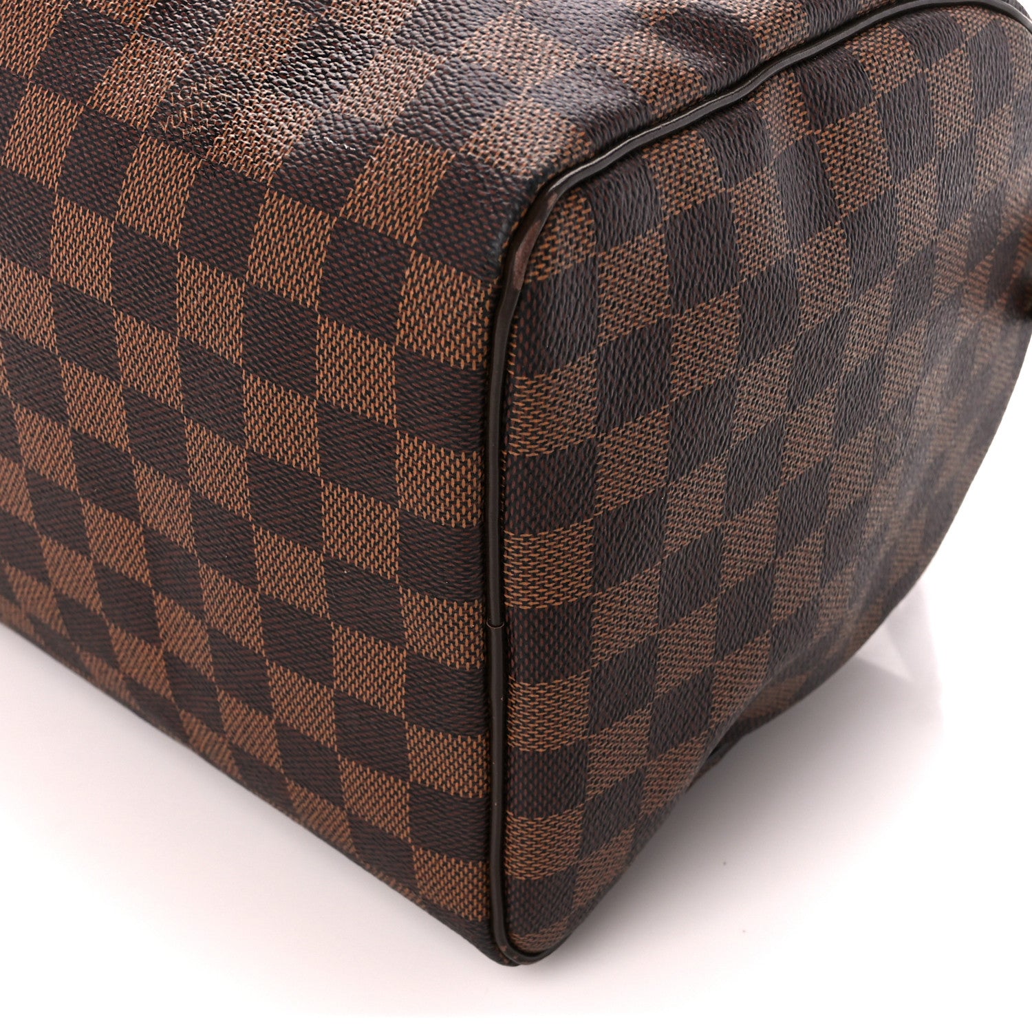 Louis Vuitton Damier Ebene Speedy 30 12 of 12