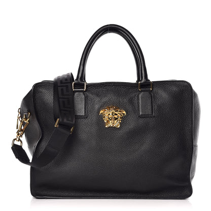 Versace Calfskin Palazzo Holdall Bag Black 1 of 13