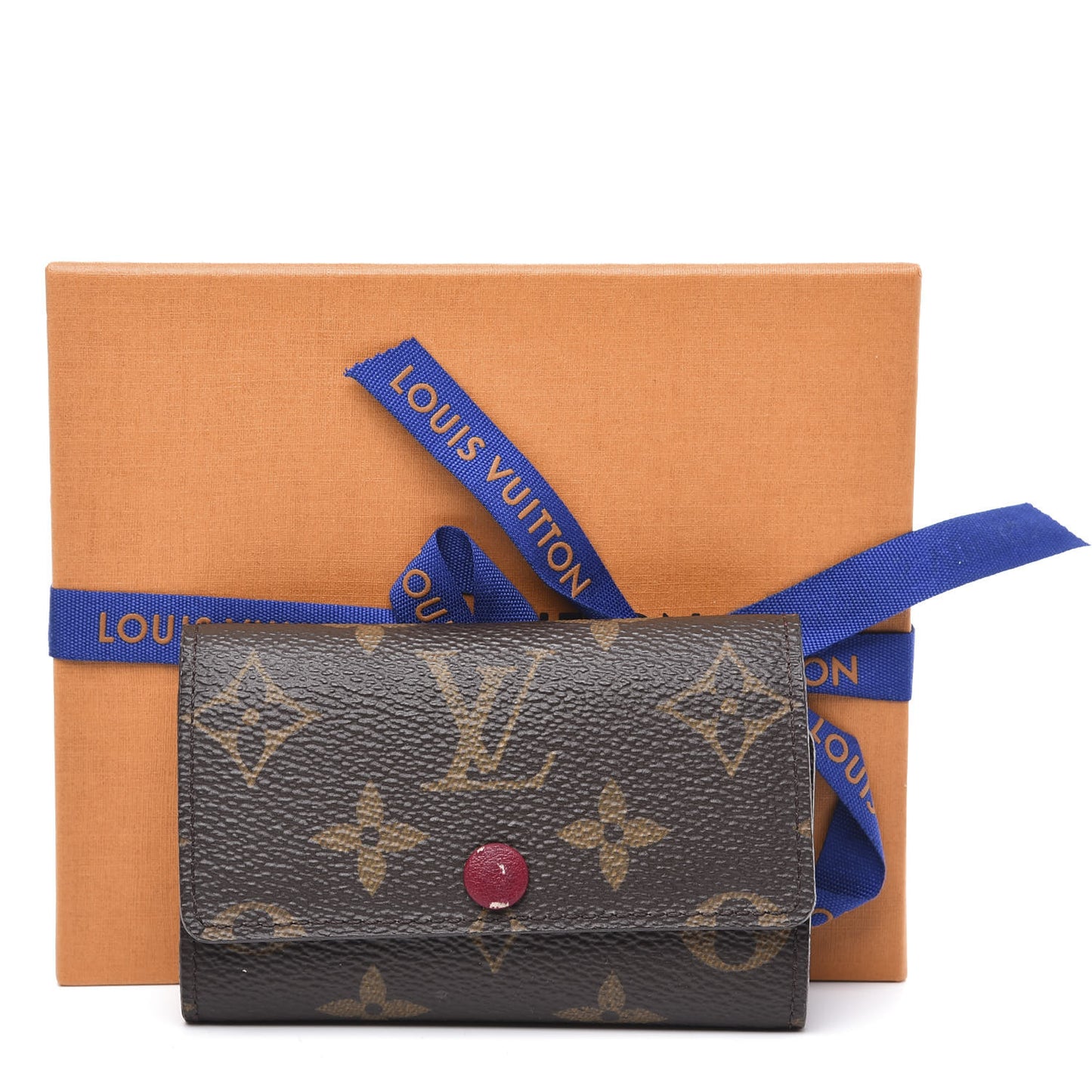 Monogram 6 Key Multicles Holder Fuchsia