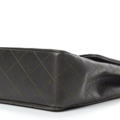 Chanel Lambskin Quilted Small Single Flap Green 9 of 14