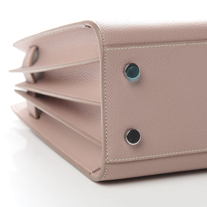 Saint Laurent Grained Calfskin Baby Sac De Jour Antique Rose 9 of 12