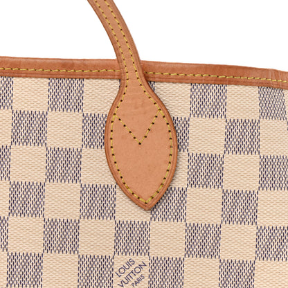 Louis Vuitton Damier Azur Neo Neverfull GM Rose Ballerine 14 of 19