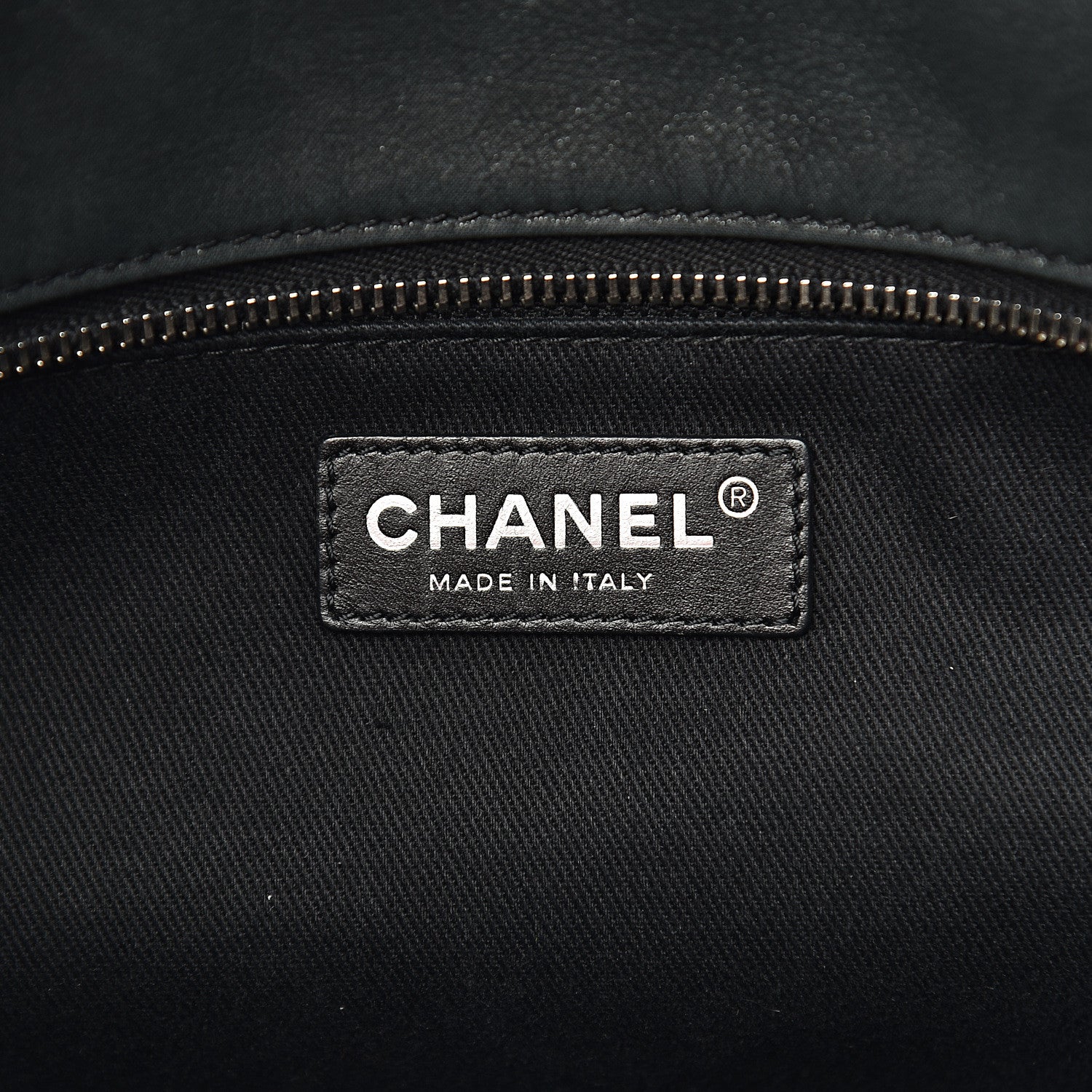 Chanel Iridescent Calfskin Quilted Large VIP Tote Black 5 of 12