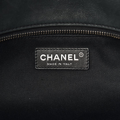 Chanel Iridescent Calfskin Quilted Large VIP Tote Black 5 of 12