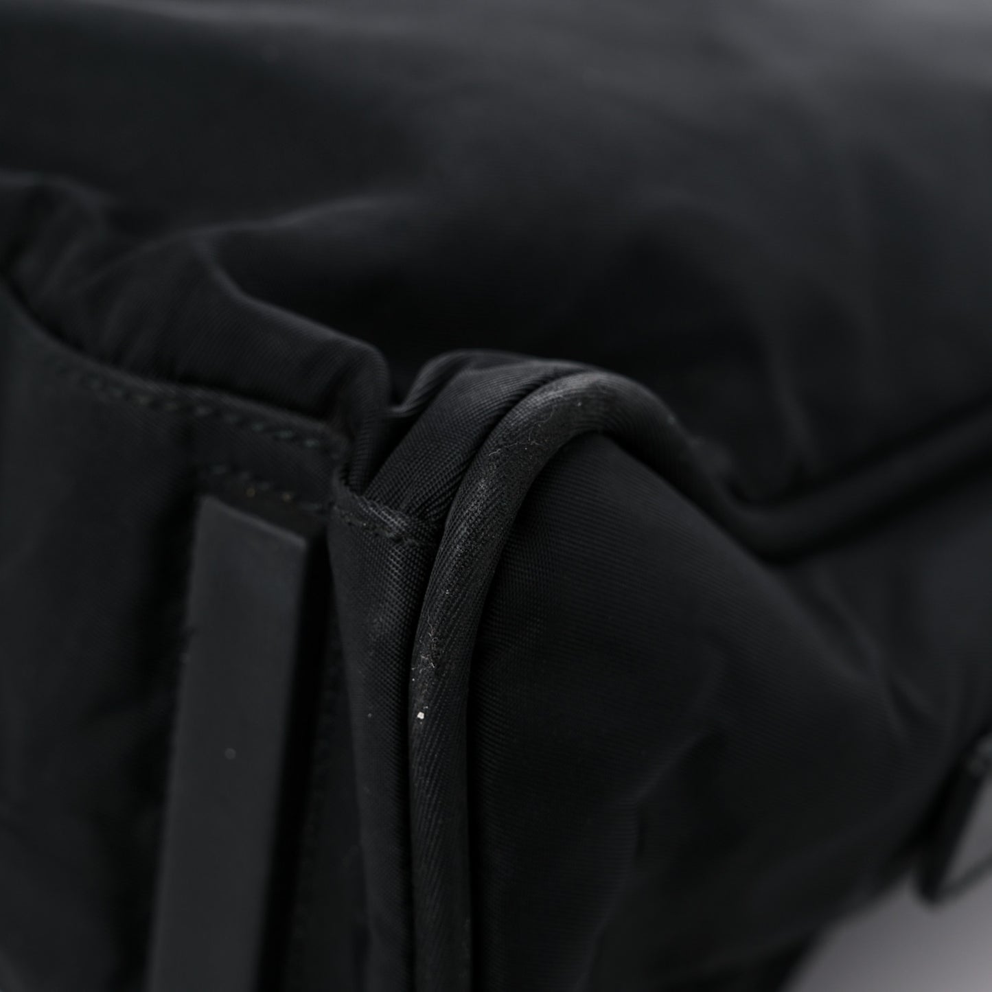 Tessuto Nylon Sport Bag Black
