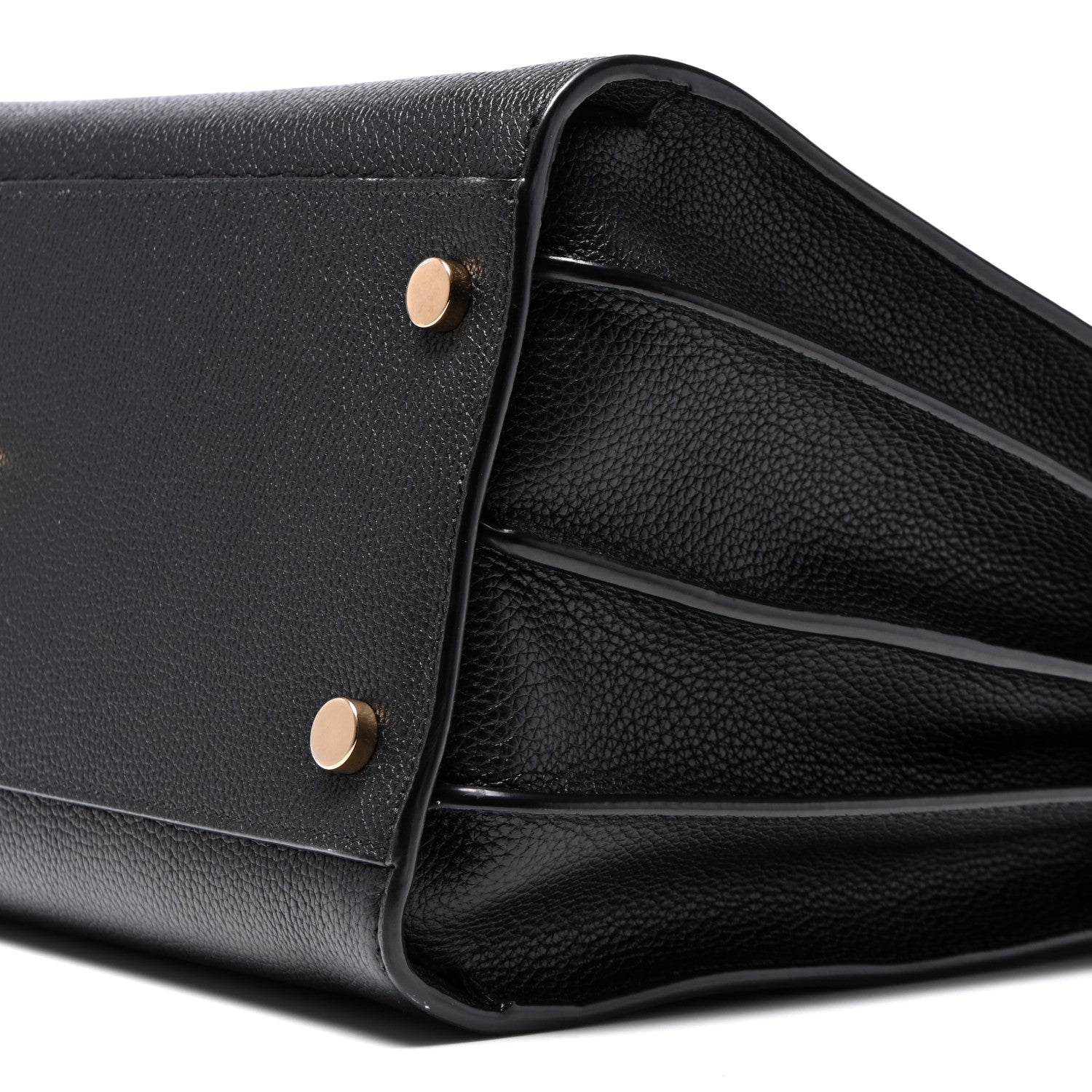 Saint Laurent Grained Calfskin Small Supple Sac De Jour Black 10 of 10