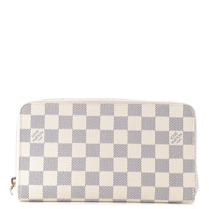 Louis Vuitton Damier Azur Zippy Organizer Wallet 1 of 11