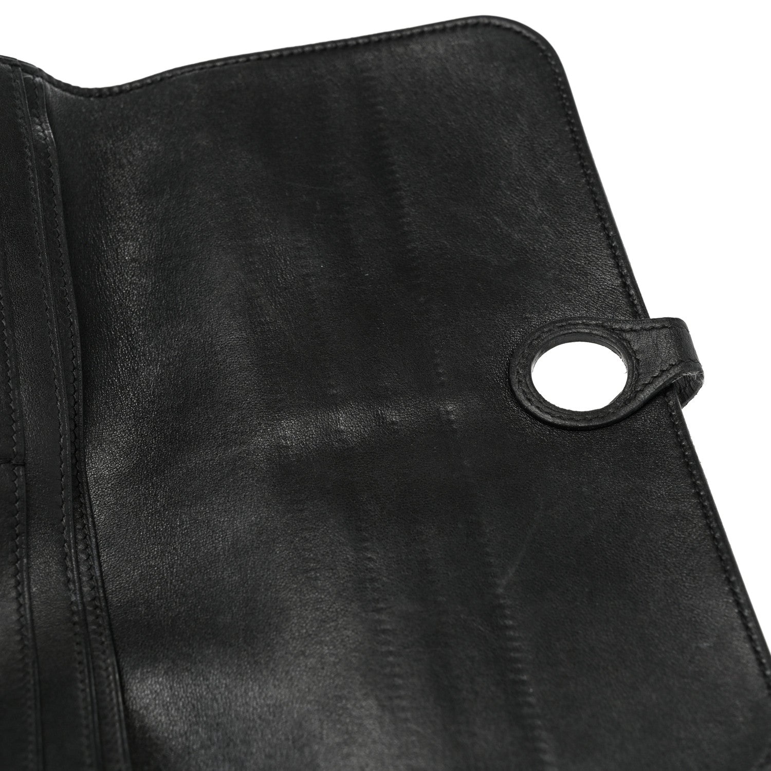 Hermes Swift Dogon Recto Verso Wallet Black 10 of 10