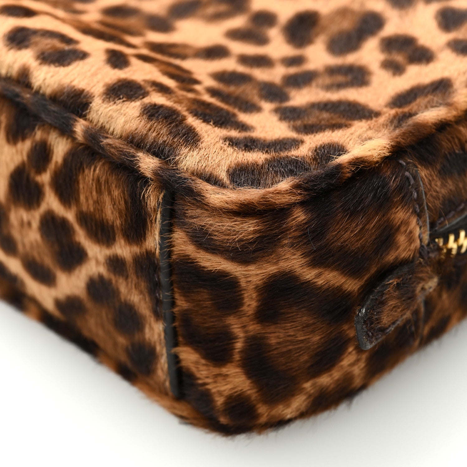 Prada Cavallino Leopard Print Camera Bag 9 of 9