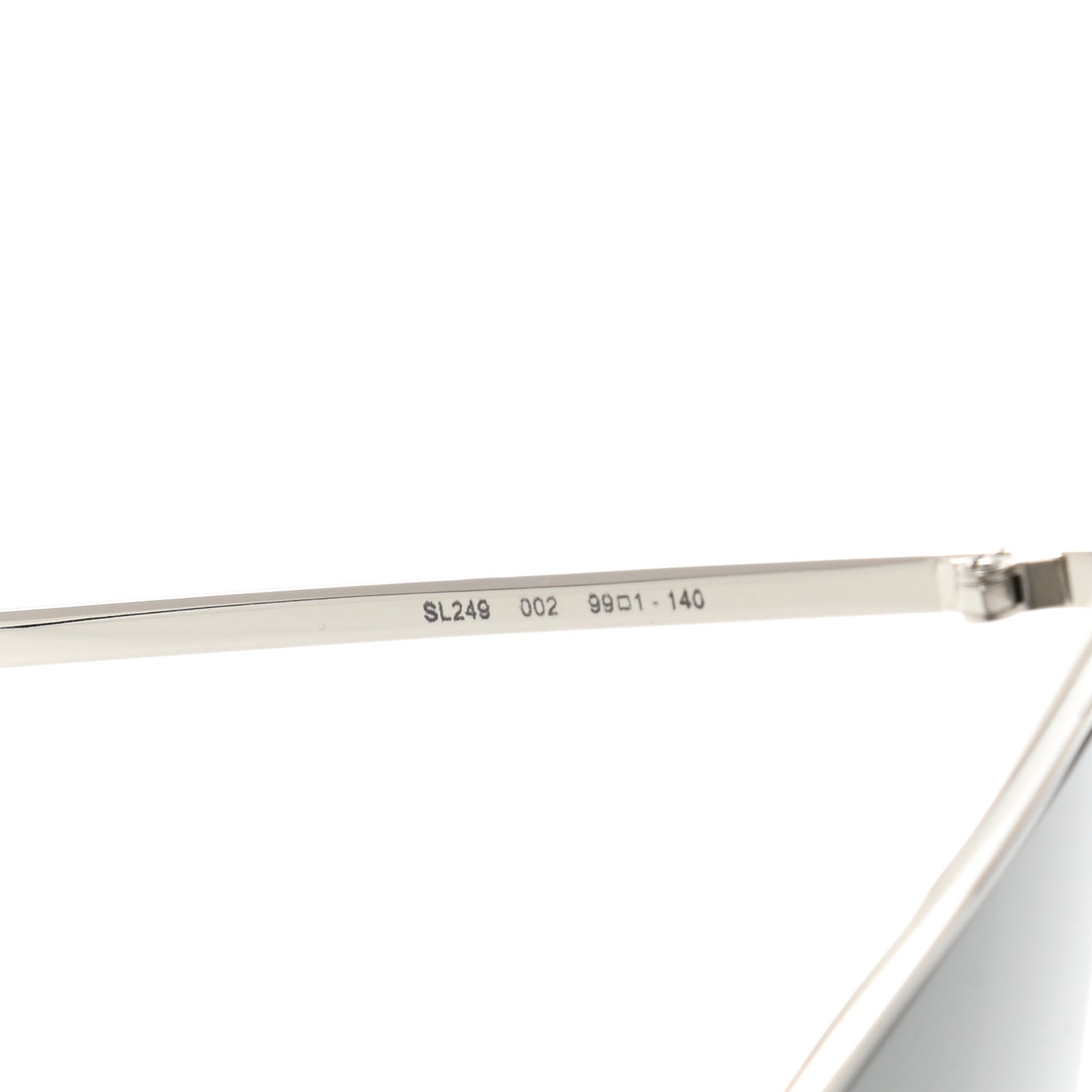 SL249 Cat Eye Sunglasses Silver