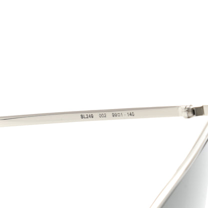 Saint Laurent SL249 Cat Eye Sunglasses Silver 5 of 7