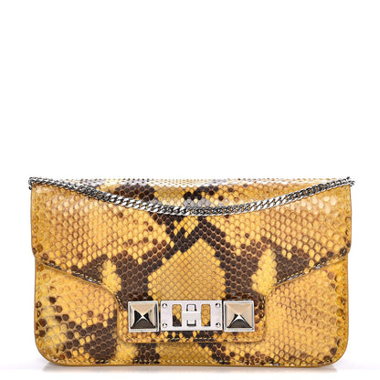 Proenza Schouler Python PS11 Chain Wallet Yellow 1 of 7
