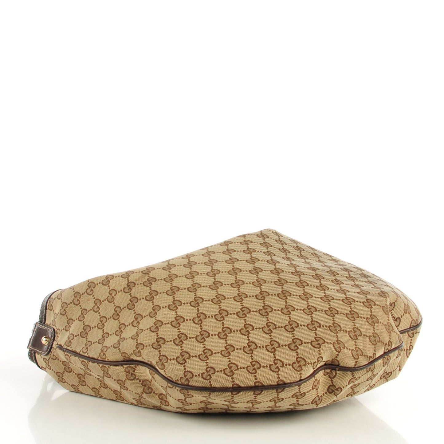 Monogram Large Wave Hobo Dark Brown