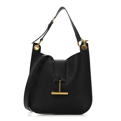 Tom Ford Grain Calfskin Small Tara Crossbody Black 1 of 9