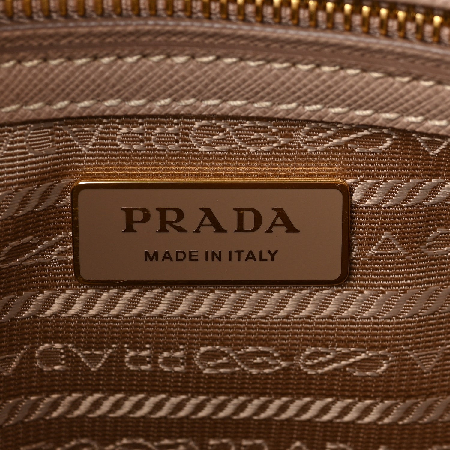 Prada Saffiano Small Galleria Double Zip Tote Cammeo 5 of 5