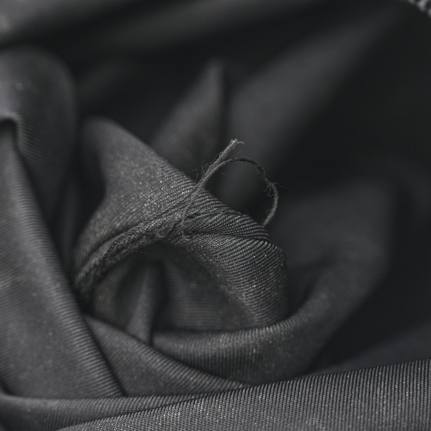 Nylon Vela Flat Messenger Bag Black