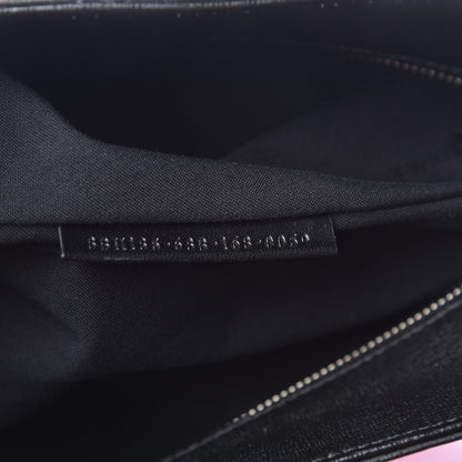 Fendi Vitello Elite Cuoio Monster Buggies Medium Roll Tote Lollypop Black 7 of 10