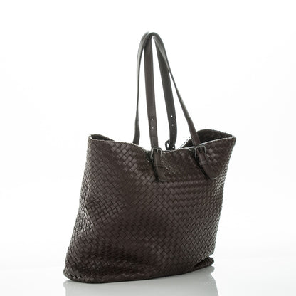Bottega Veneta Nappa Intrecciato Large Tote Ebano 3 of 6