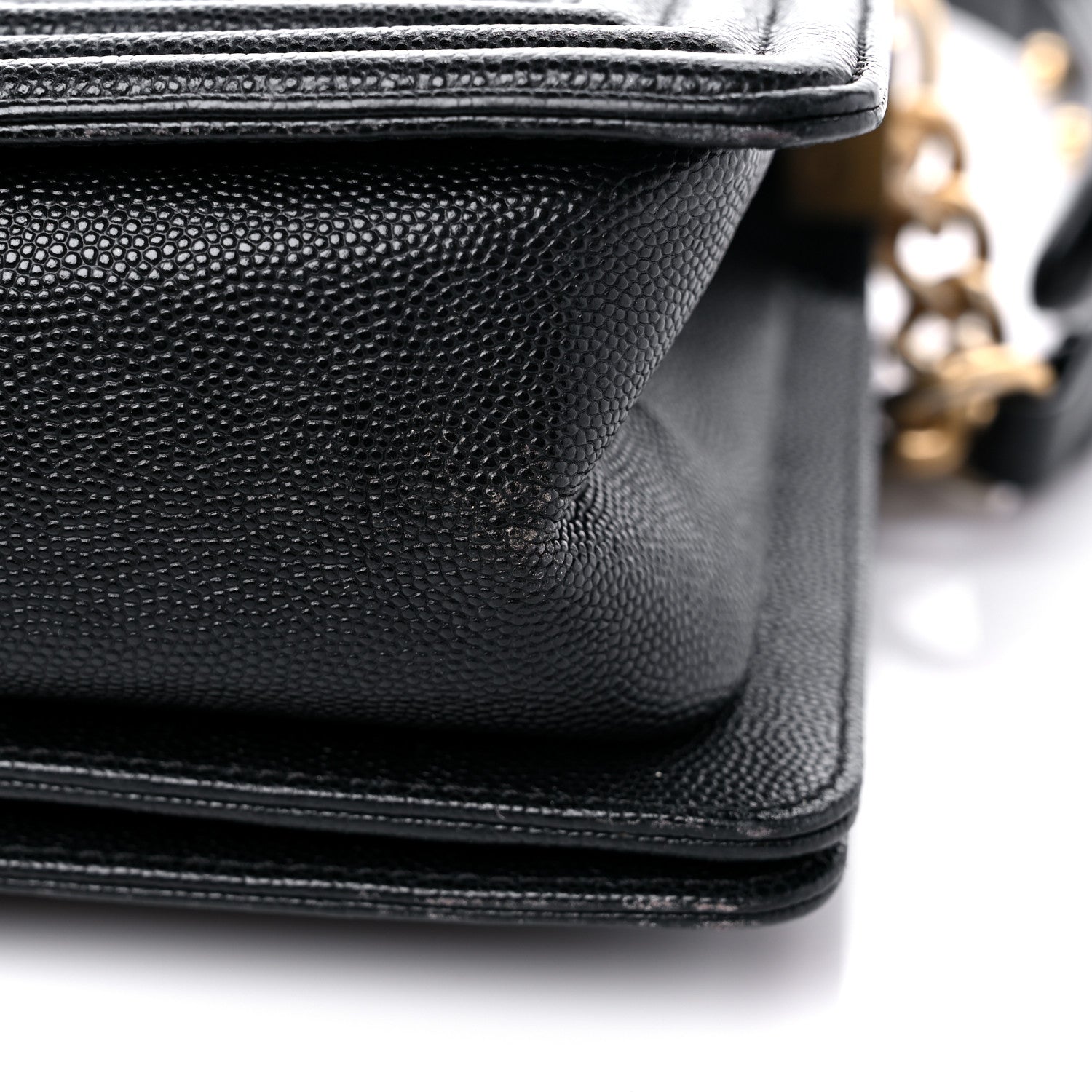Chanel Caviar Quilted Medium Boy Flap Black 14 of 18