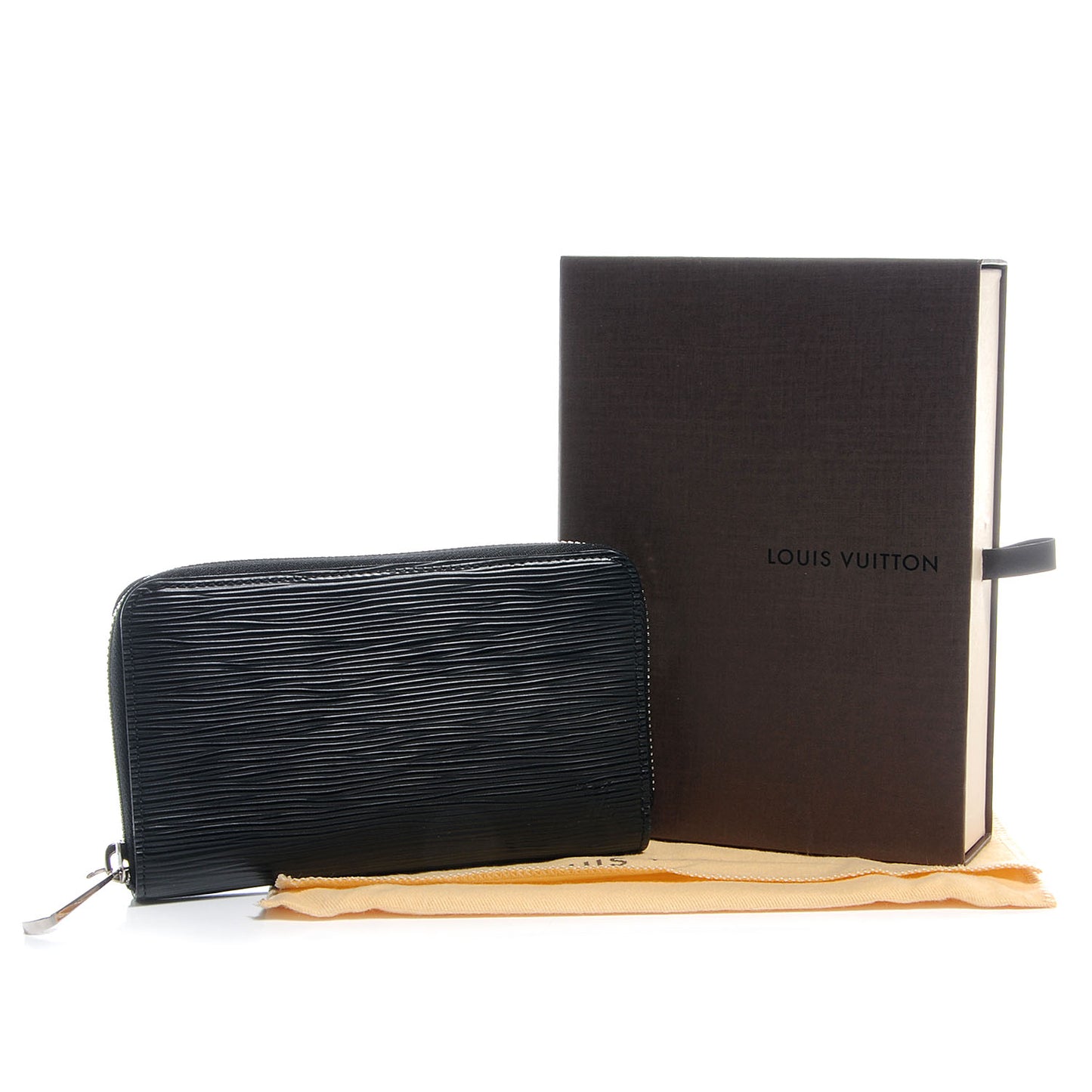 Epi Zippy Compact Wallet Black NM