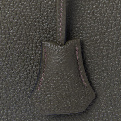 Hermes Togo Birkin 30 Vert De Gris 28 of 31