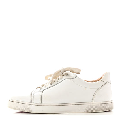 Christian Louboutin Calfskin Vieira Flat Sneakers 37 White 1 of 7