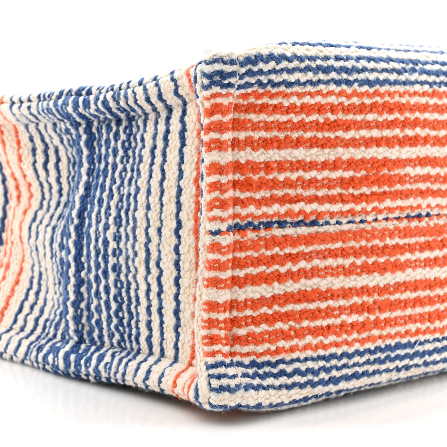 Jacquard Striped Small Cabas Multicolor