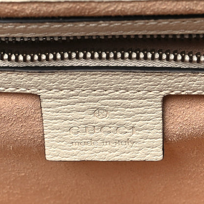 Gucci GG Supreme Monogram Small Queen Margaret Top Handle Bag White 6 of 10