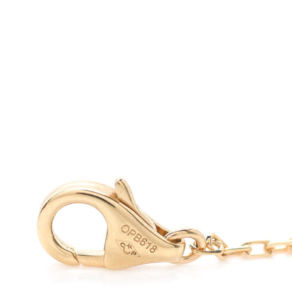 Cartier 18K Yellow Gold Diamond LM D'Amour Pendant Necklace 5 of 6