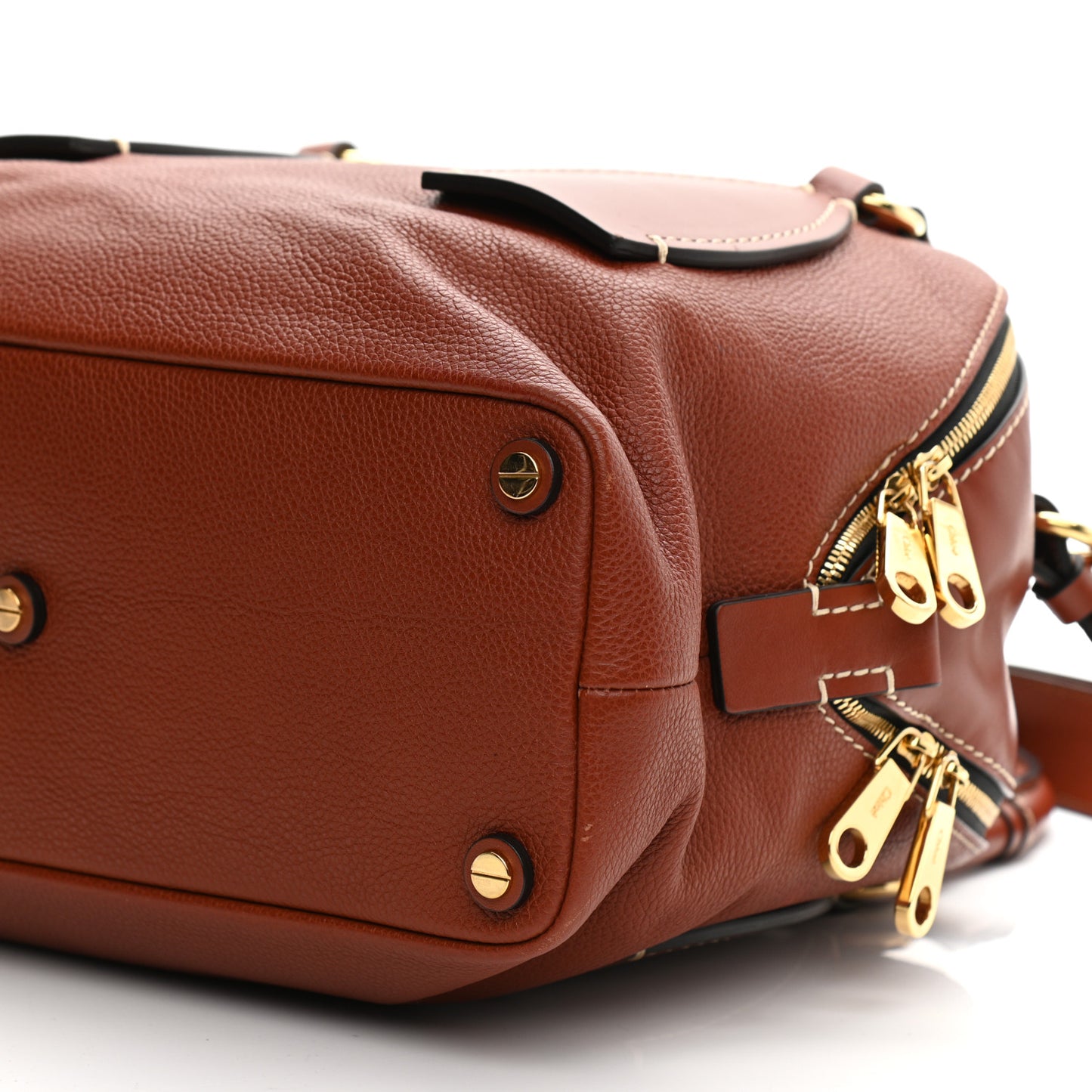 Calfskin Medium Daria Sepia Brown
