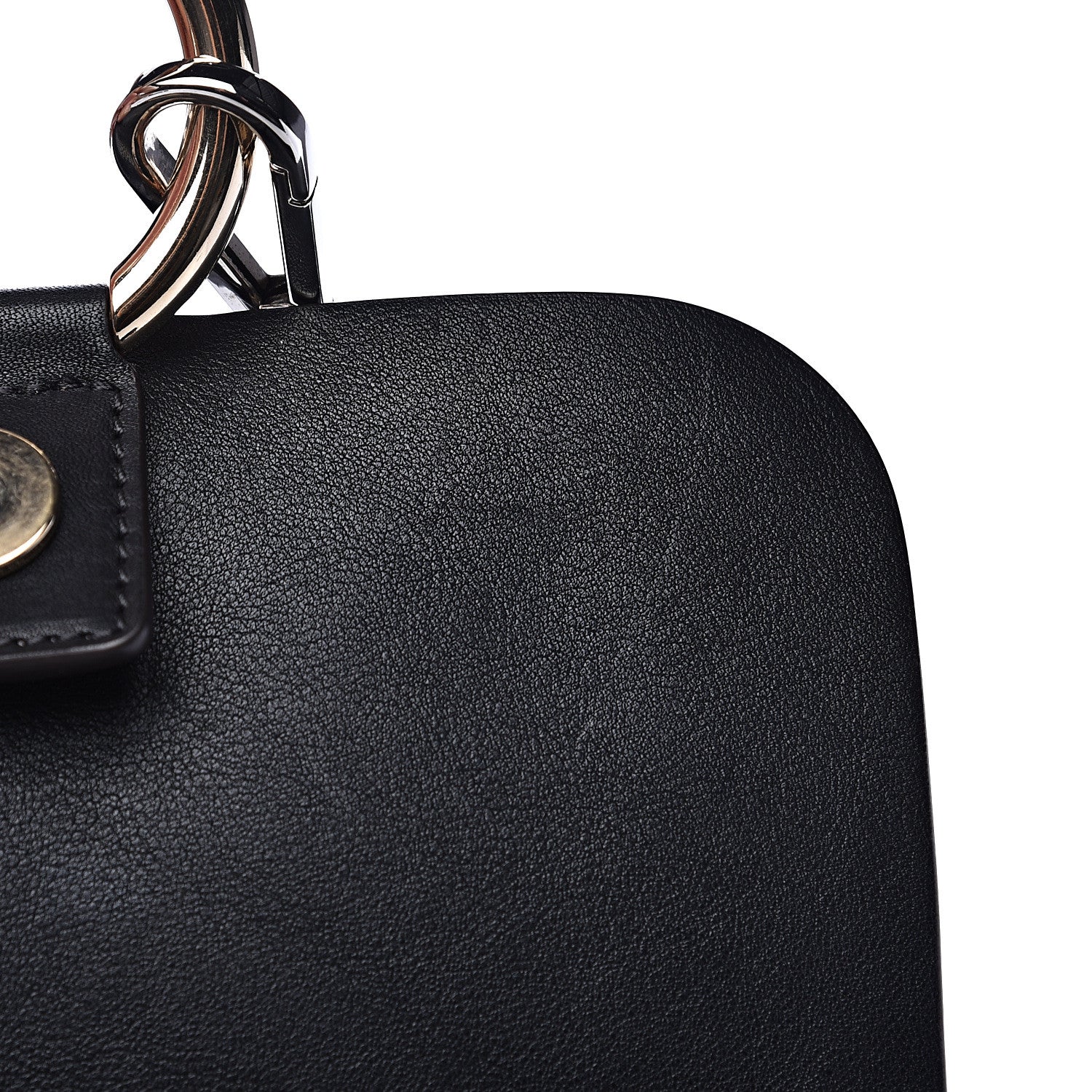 Chloe Suede Calfskin Medium Faye Backpack Black 12 of 14