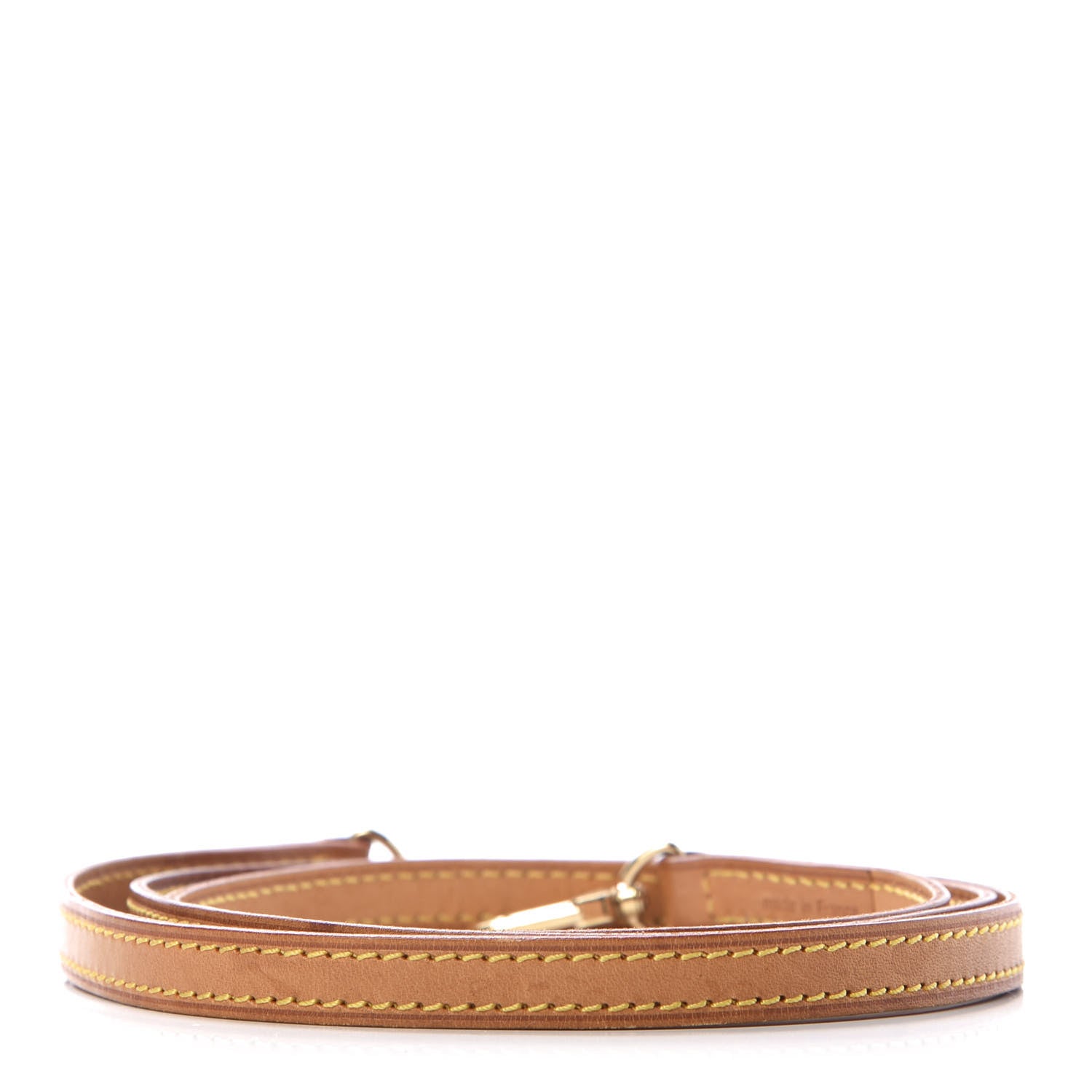 Louis Vuitton Vachetta 12mm Long Shoulder Strap VVN 2 of 6