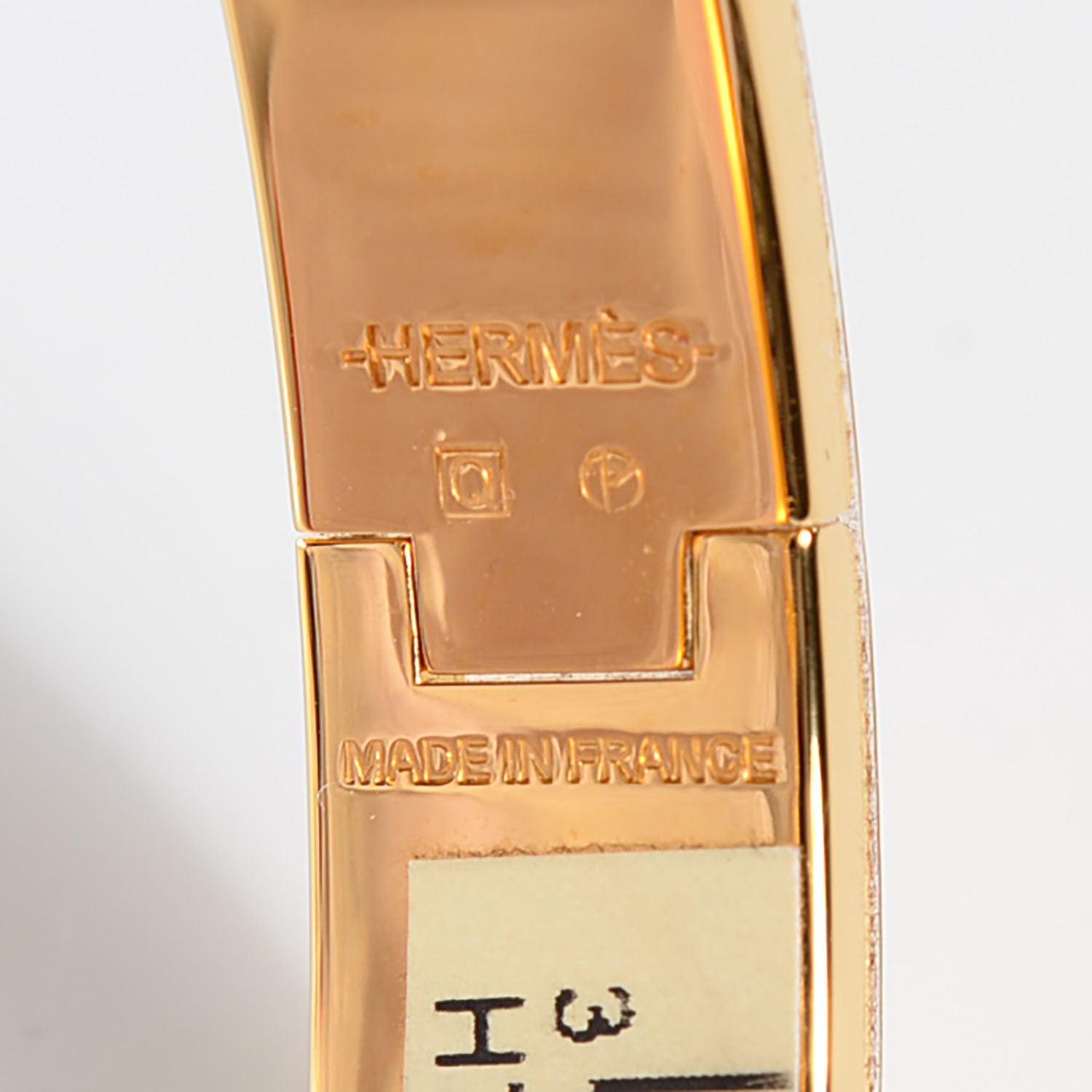 Hermes Enamel Narrow Clic Clac H Bracelet GM Bleu Atoll 7 of 8