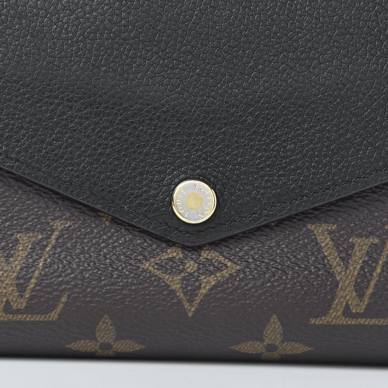 Louis Vuitton Monogram Pallas Compact Wallet Black 9 of 9