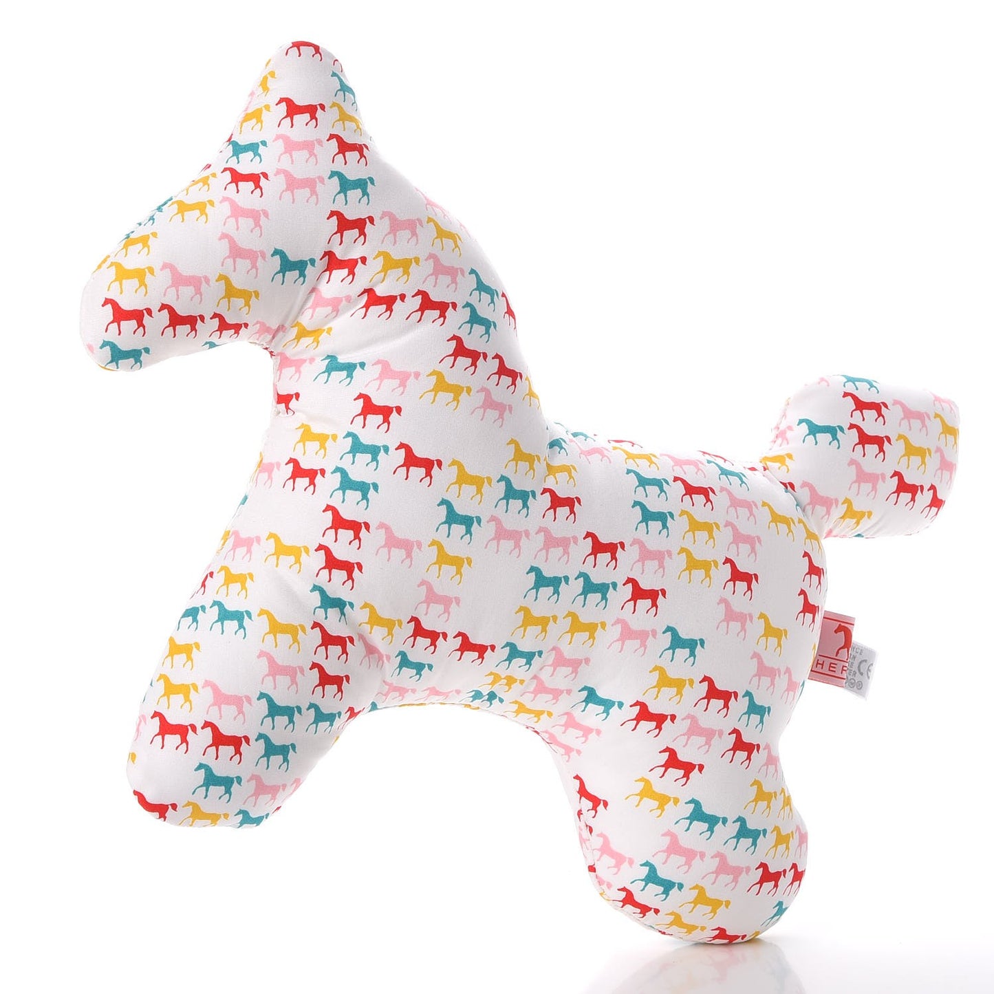 Cotton Large Plush Horse Toy Blanc White