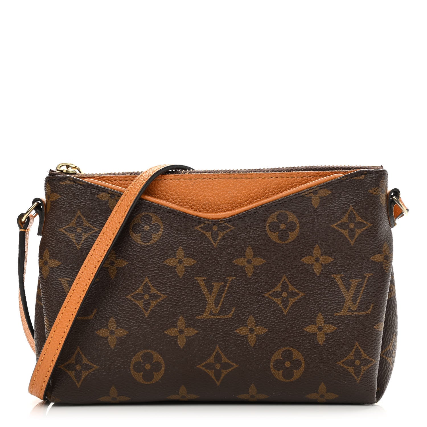Louis Vuitton Monogram Pallas Clutch Saffron 1 of 25