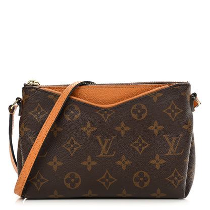Louis Vuitton Monogram Pallas Clutch Saffron 1 of 25