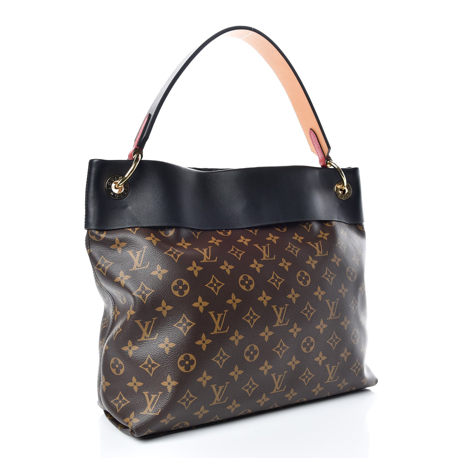Louis Vuitton Monogram Tuileries Hobo Black 3 of 9