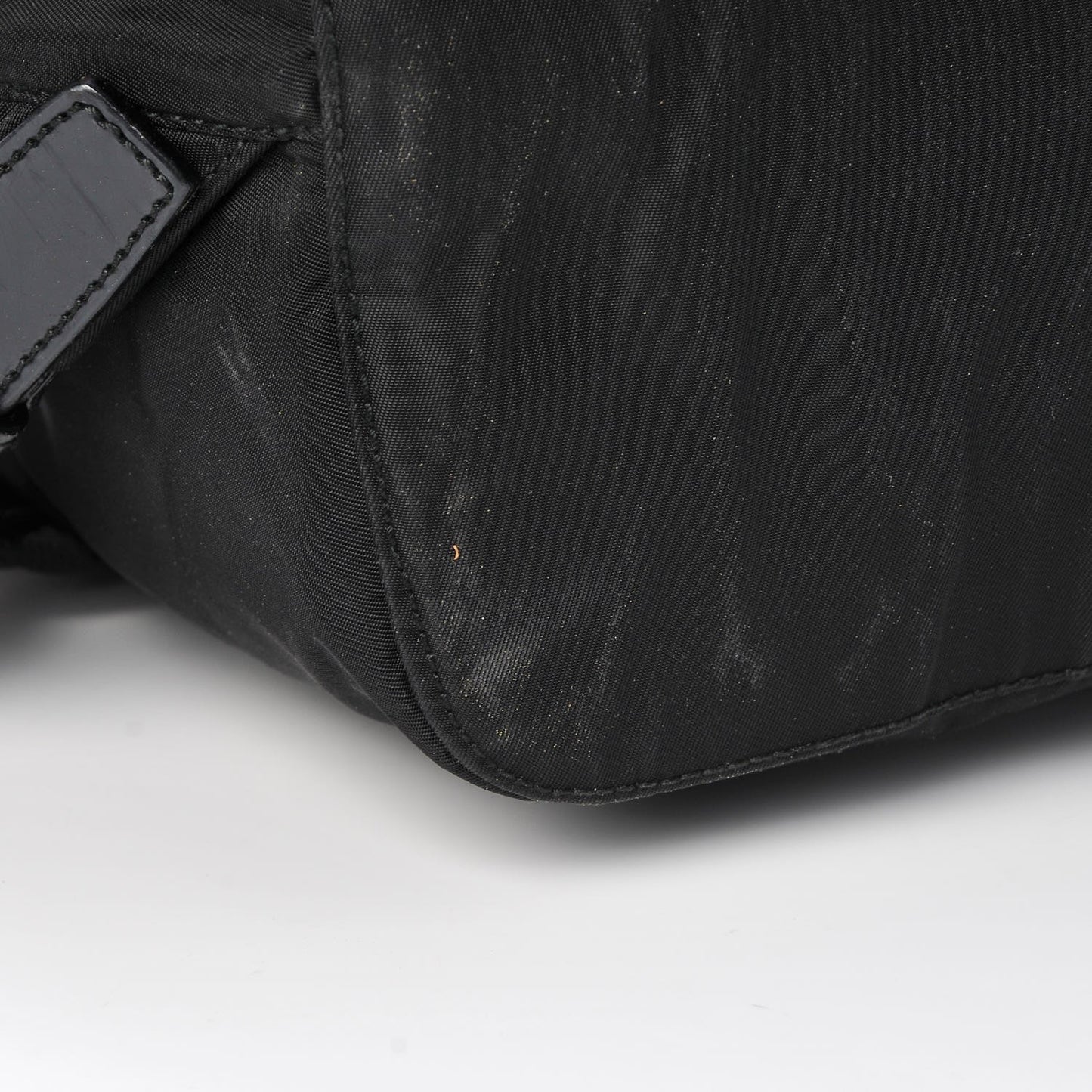 Nylon Vela Medium Backpack Black