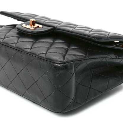Chanel Lambskin Quilted Small Double Flap Black 12 of 12