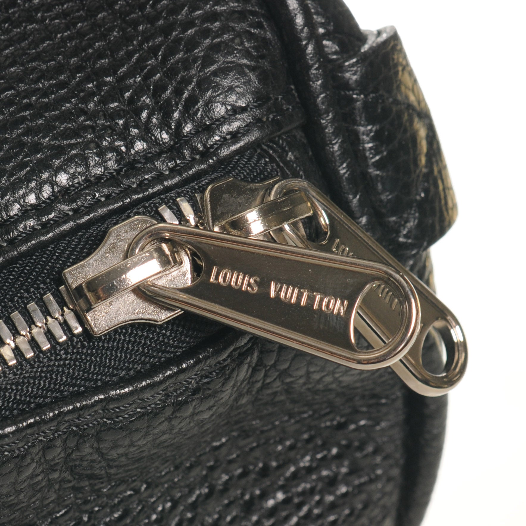Louis Vuitton Tobago Leather Keepall 50 Black 8 of 9