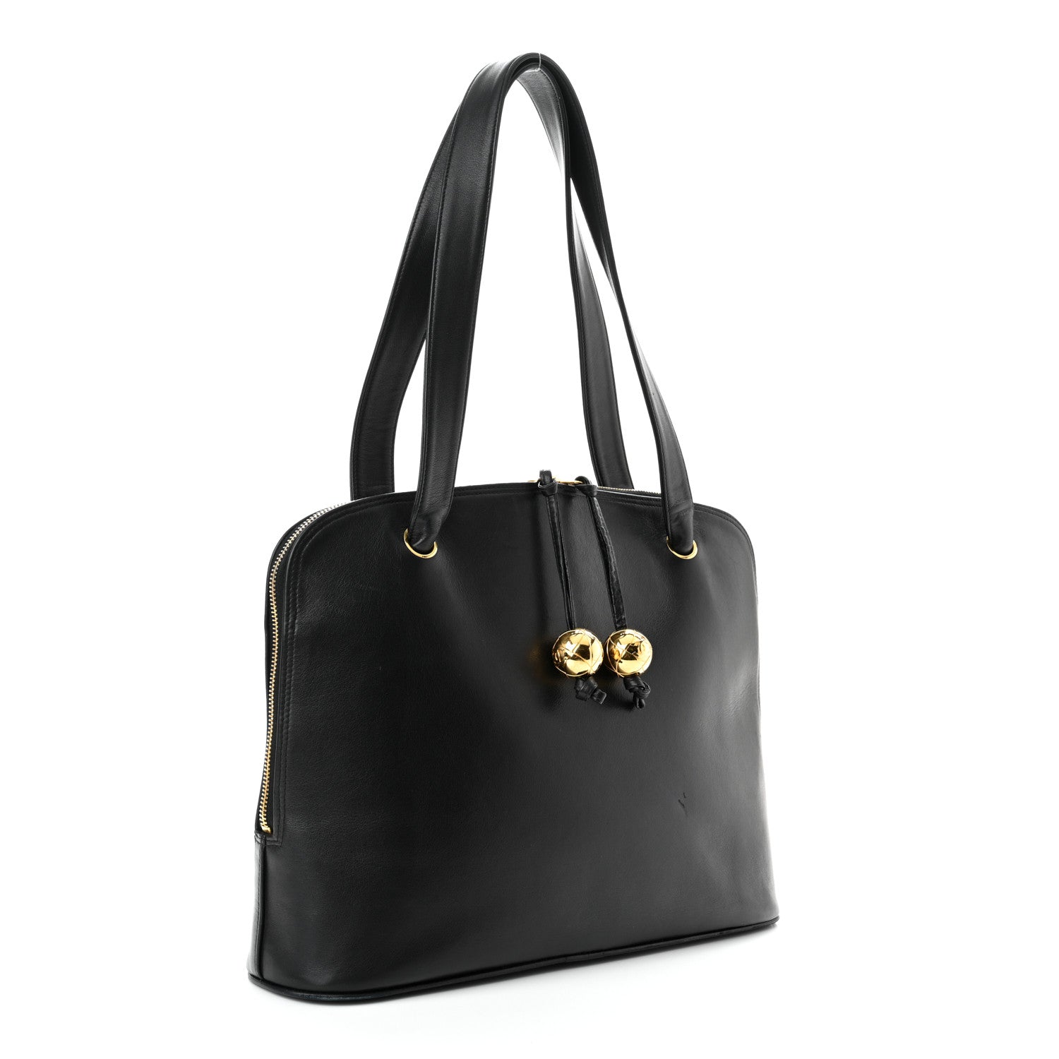 Chanel Lambskin CC Shoulder Bag Black 3 of 17