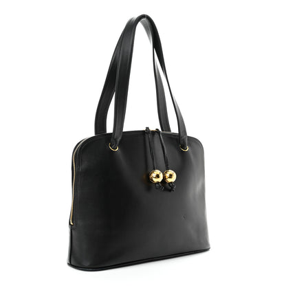 Chanel Lambskin CC Shoulder Bag Black 3 of 17