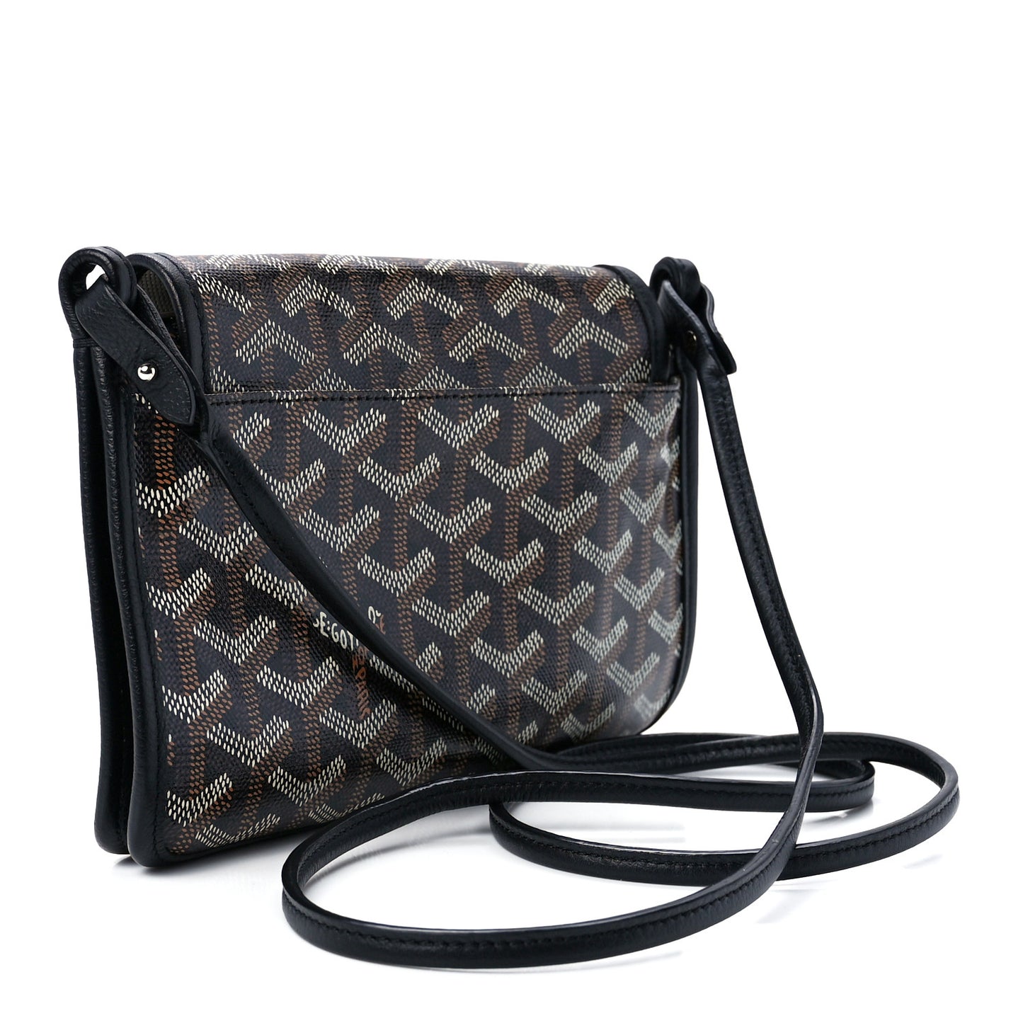 Goyardine Plumet Wallet Clutch Black