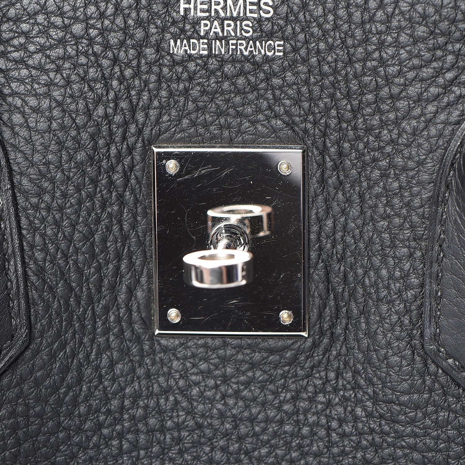 Hermes Taurillon Clemence Birkin 35 Black 21 of 37