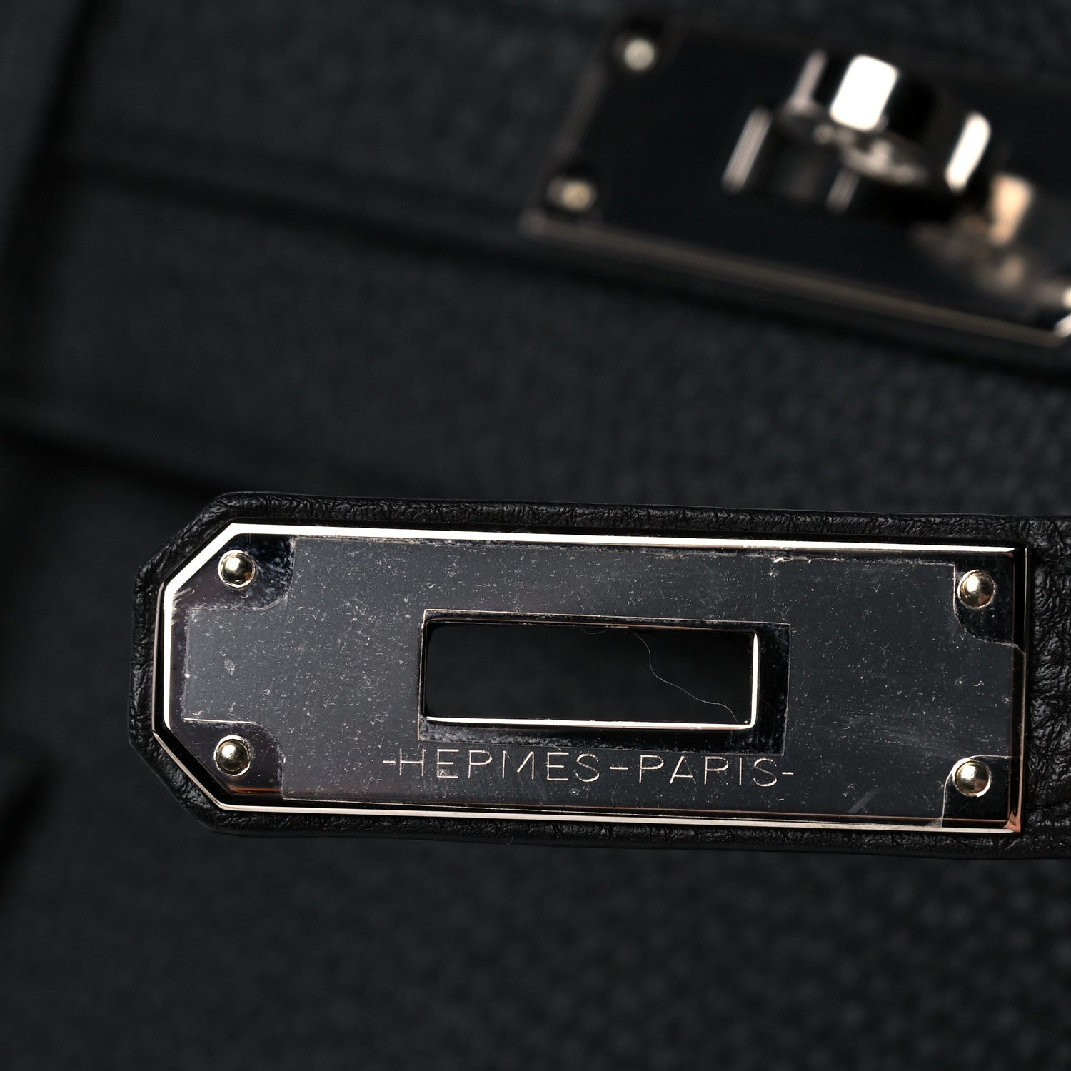 Hermes Togo Verso Kelly Retourne 35 Black Bleu Agate 13 of 14