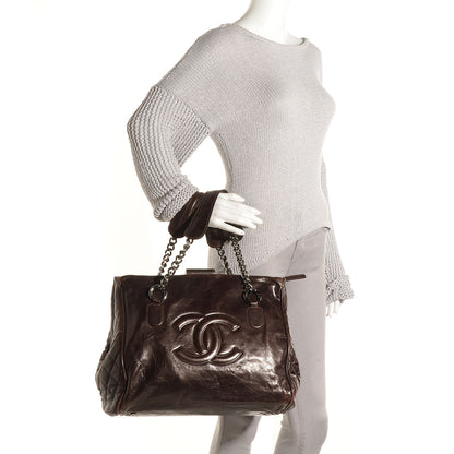 Chanel Calfskin Medium Perfect Day Tote Dark Brown 2 of 10